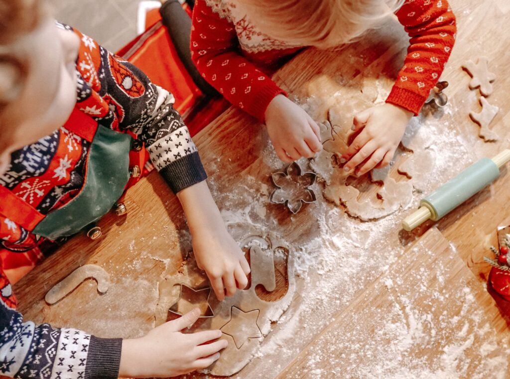 Juleforberedelser med smaa barn5